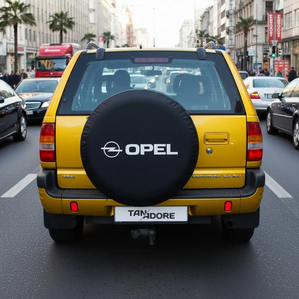 Opel Logo Spare Wheel Tire Cover